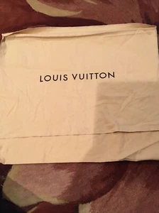 Louis Vuitton Envelope Flap Dust Bag Cover Storage 21”x21” Authentic Huge - Picture 1 of 2