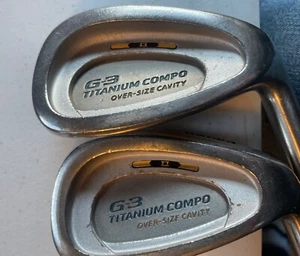 Golf Irons Daiwa SVM Ladies Graphite RH Ultra Light weight 7 Iron and 9 Iron - Picture 1 of 8