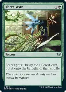 DREI BESUCHE 913 Commander Masters MTG Magic Neuwertig - Bild 1 von 1