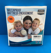 Utopia Bedding Washable Waterproof Mattress Encasement - Bed Bug Proof - Twin