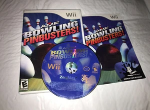 AMF Bowling: Pinbusters (Nintendo Wii, 2007) Complete VG - Picture 1 of 3