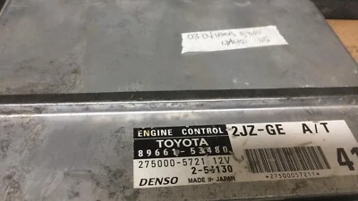 Ordenador ecu ecm 89661-53480 2003-2004 Lexus IS300 Foto 1 de 4