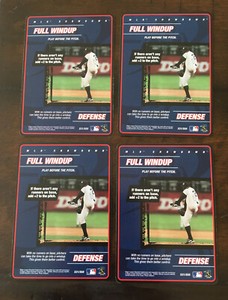 2000 MLB Showdown Strategy #S31 O.Hernandez/Full Windup. Set Of 4.