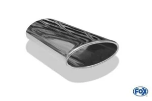 Anschweißendrohr Typ 38 Links 160x90 mm Länge: 200 mm oval seitlich - Bild 1 von 4