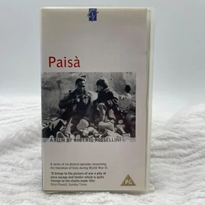 Paisa Roberto Rossellini Vintage VHS - Picture 1 of 8