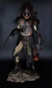 Custom 1/6 For Hot Toys Predator Bloodly Skull Spine Bone Trophy Berserker 1987 - Picture 1 of 8
