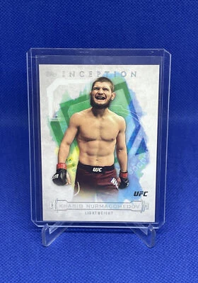2020 Topps Inception UFC Khabib Nurmagomedov #UI-22 Lightweight SSP Rare 🦅 🥇 - Image 1 of 2