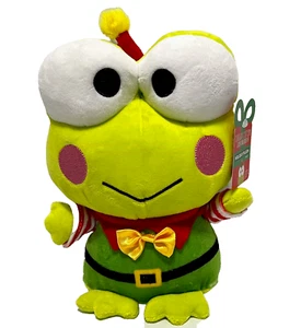 Abito Sanrio Hello Kitty and Friends 8" Keroppi Elfo Edizione Vacanze Nuovo con Etichette - Foto 1 di 3
