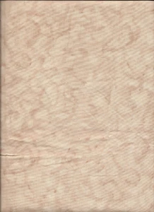 New Beige Texture 100% Cotton Fabric 27" x 42" Piece - Picture 1 of 1