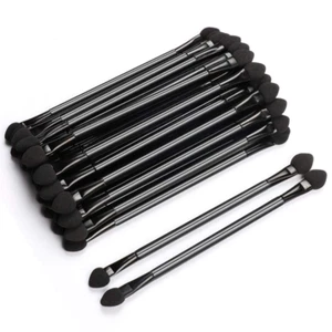 Professional Double Head Eyeshadow Brushes Cosmetic Tool - Tygomall 30 Pcs Dispo - Picture 1 of 12