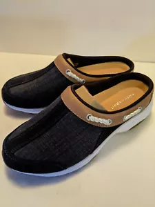 Easy Spirit Womens Travelport 19 Navy Clogs Shoes Size 6.5 M New in box - Picture 1 of 9