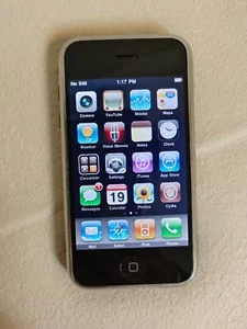 Apple iPhone 1st generation(iphone 2G) 8GB Black Unlocked(GSM) Good Condition - Afbeelding 1 van 10