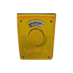 Vintage Fisher Price Music Box Pocket Radio Raindrops Keep Fallin 1972, Tested ! - Picture 1 of 6
