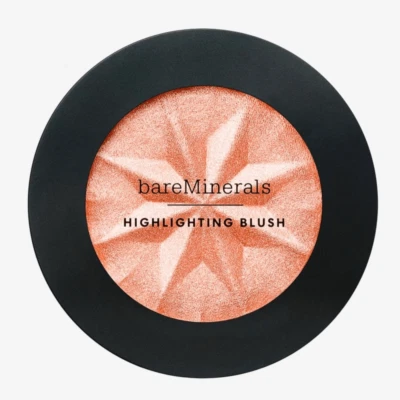 NIB- bareMinerals GEN NUDE Highlighting Blush- SHADE: PEACH GLOW - Image 1 of 4