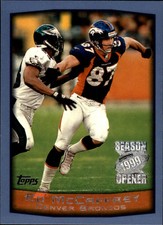 1999 Topps Season Opener Football Card #4 Ed McCaffrey
