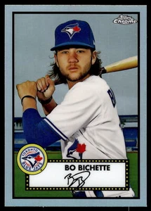Refractor Bo Bichette 2021 cromo platino aniversario #199 - Imagen 1 de 2