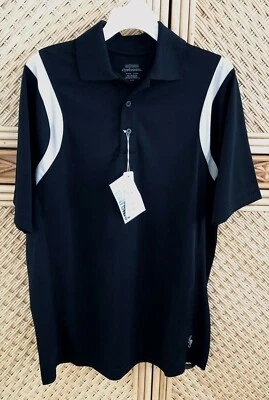 Polo de golf para hombre Extreme ePerformance PVP 15 protección contra enganches negro talla S Foto 1 de 4