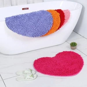 Chenille Schlafzimmer Teppich Weiche Mikro faser Fuß-Matte Badezimmer - Picture 1 of 16