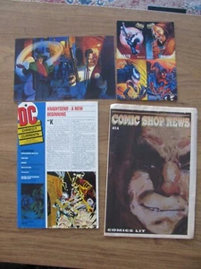 Noticias de Comic Shop / Corrientes directas de DC Comics / Obra de arte aleatoria de 1995 - Imagen 1 de 5