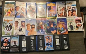 Vintage Lot of 23 Walt Disney Home Video VHS Tapes Children's Classics Movies - Picture 1 of 7