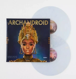 Janelle Monae: Archandroid Vinyl 2xLP Gold White Swirl 15th Anniversary Sealed - Foto 1 di 3