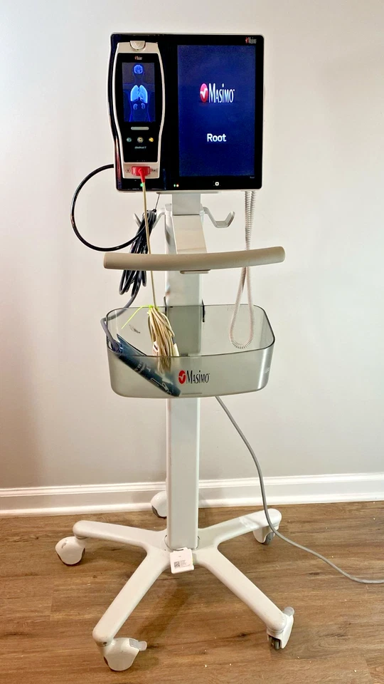 Pantalla táctil Masimo Root RDS7A Radical-7 con soporte y accesorios Foto 1 de 4