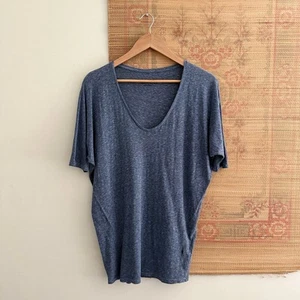 Zadig & Voltaire V Scoop Neck Tee Shirt Relaxed Fit Small - Picture 1 of 5