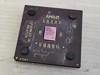 AMD Duron 1300MHz, DHD1300AMT1B, Vintage Processor, Socket A (462) - WORKING - Image 1 of 2