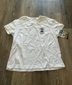 NEW ROXY 90’S SURF LONGBOARD SKATE BMX GOLF SNOW SUP GIRLS SHIRT MEDIUM STICKER - Picture 1 of 3