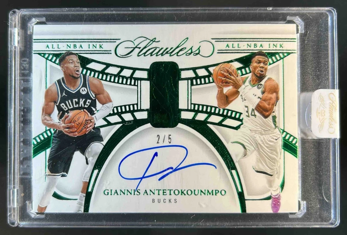 Giannis Antetokounmpo Basketball Serial Numbered Sports Trading