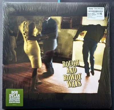 BOB DYLAN - ROUGH AND ROWDY WAYS 2020 COLUMBIA - NM LIMITED OLIVE GREEN VINYL NM - Image 1 of 4