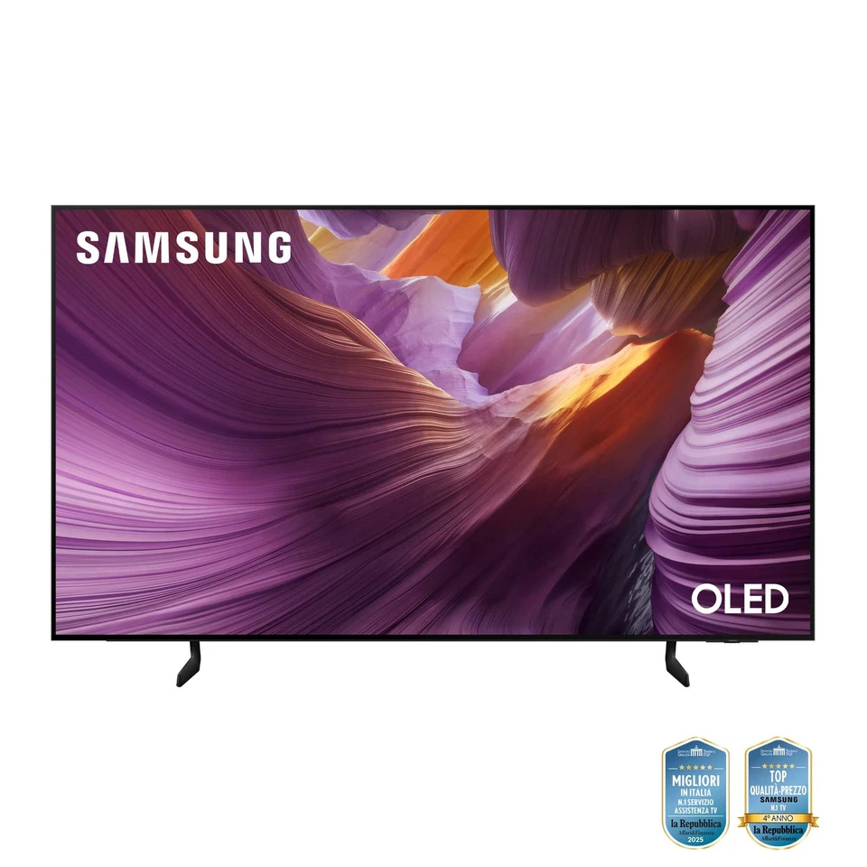 Samsung Tv 55" ( OLED ) Tizen SERIE 8 Vision AI Black QE55S85FAUXZT