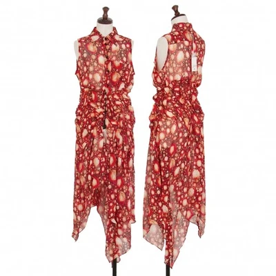 Jean-Paul GAULTIER FEMME Poison Dot Print Mesh Dress Size 40(K-114630) - Image 1 of 4