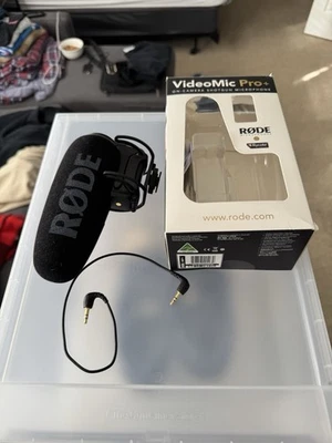 Micrófono de escopeta con cámara Rode VideoMic Pro+ Plus Foto 1 de 4