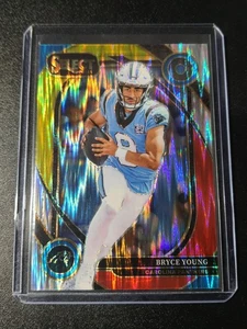 Bryce Young - Select 2024 - Panthers - Club Level - Red Yellow Shock Prizm - Bild 1 von 2