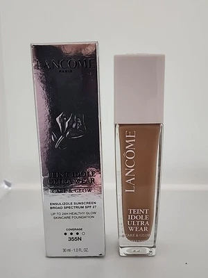 Lancome Teint Idole Ultra Wear Care & Glow Foundation ~ 400W ~ SPF 27 ~ 0724 NEW - Image 1 of 2