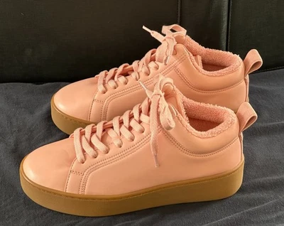 Bottega Veneta The Quilt 粉色皮革运动鞋 全新 EU 37.5 US 6.5 - 7 — 第 1/4 张图片