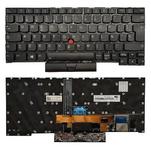ESPAÑOL Teclado Lenovo IBM Thinkpad X390 Yoga (no es para X390 X395) LED QWERTY - Picture 1 of 2