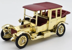 Matchbox Models of Yesteryear Y7 Rolls Royce 1912 gold plated. Giftware Lesney - Picture 1 of 4