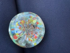 Vintage Glas Briefbeschwerer - Bild 1 von 3