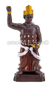 ESTATUA CHANGO ORISHA SHANGO IMAGEN DE 5" PULGADAS DISEÑO ITALIANO - Imagen 1 de 4