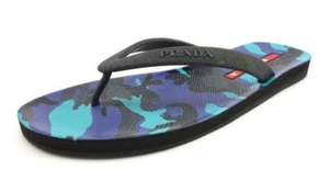 Chanclas PRAD A SPORT LOGO CAMUFLAJE GOMA AZUL UE 39 I LOVE ZAPATOS - Imagen 1 de 6