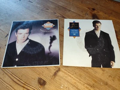 Lot 2 vinyl 45 tours Rick Astley "Whenever you need somebody" "Together Forever" - Photo 1/4