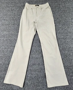 Cambio Jeans Womans 8 Jade Stretch Bootcut Flair Beige Mid Rise Casual Classic - Picture 1 of 17