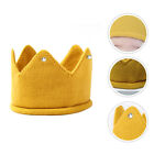  Acrylic Crown Beanie Newborn Hat Headband Birthday for Kids