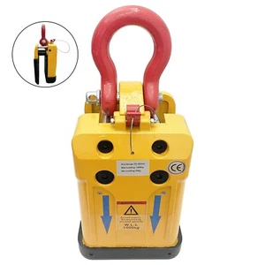 2200LBS 20-60mm Stone Lifter Stone Slab Lifting Clamp with Soft Rubber Jaws - Picture 1 of 20
