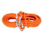 8mm/0.3in Climbing Rope 20m/66ft Long 11KN Bearing Capacity Orange For Mount QUA