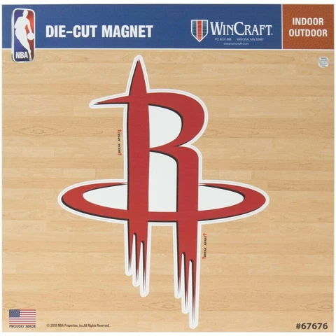 HOUSTON ROCKETS DIE CUT INDOOR/OUTDOOR MAGNET Cover