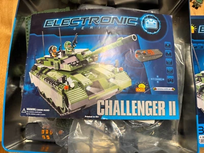 COBI: CHALLENGER II Tank COBI-21902 Metal Box Electronic Series IR - Image 1 of 4