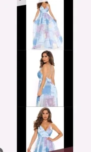 Fashion Nova Brunching In Paisley Maxi Dress XL NWT - Picture 1 of 6